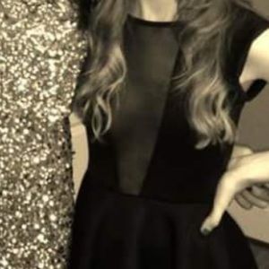 Tobi Mesh Mini Dress